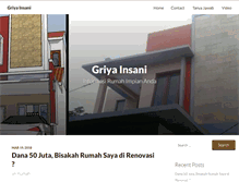 Tablet Screenshot of griyainsani.com